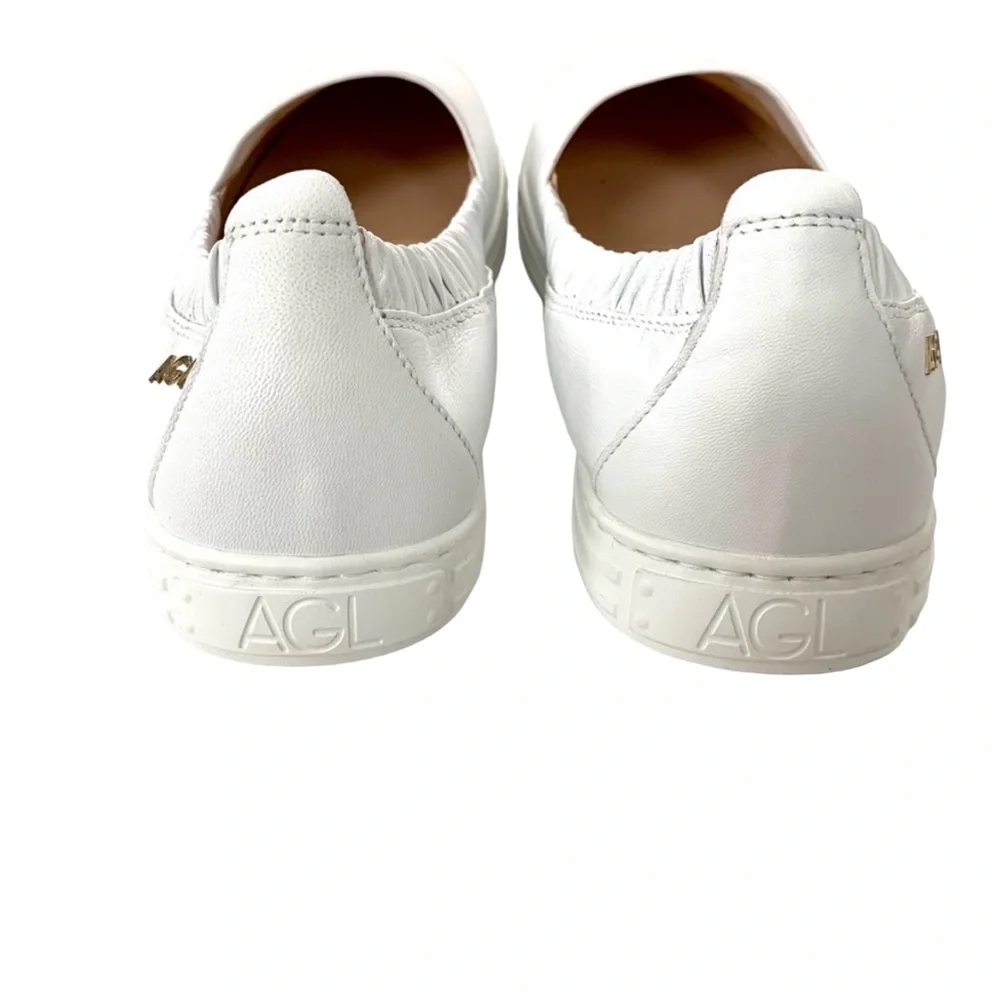 AGL Suzie Slip On White Sneaker Women’s Size 10.5